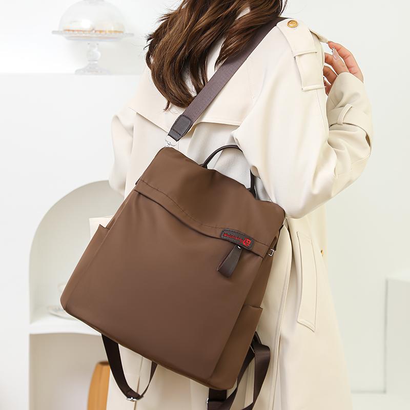 Women's Anti-Theft Backpack Nylon Large Capacity Travel Backpack Student Schoolbag