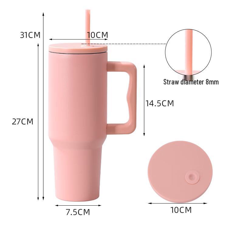 Stainless Steel Insulated Straw Tumbler