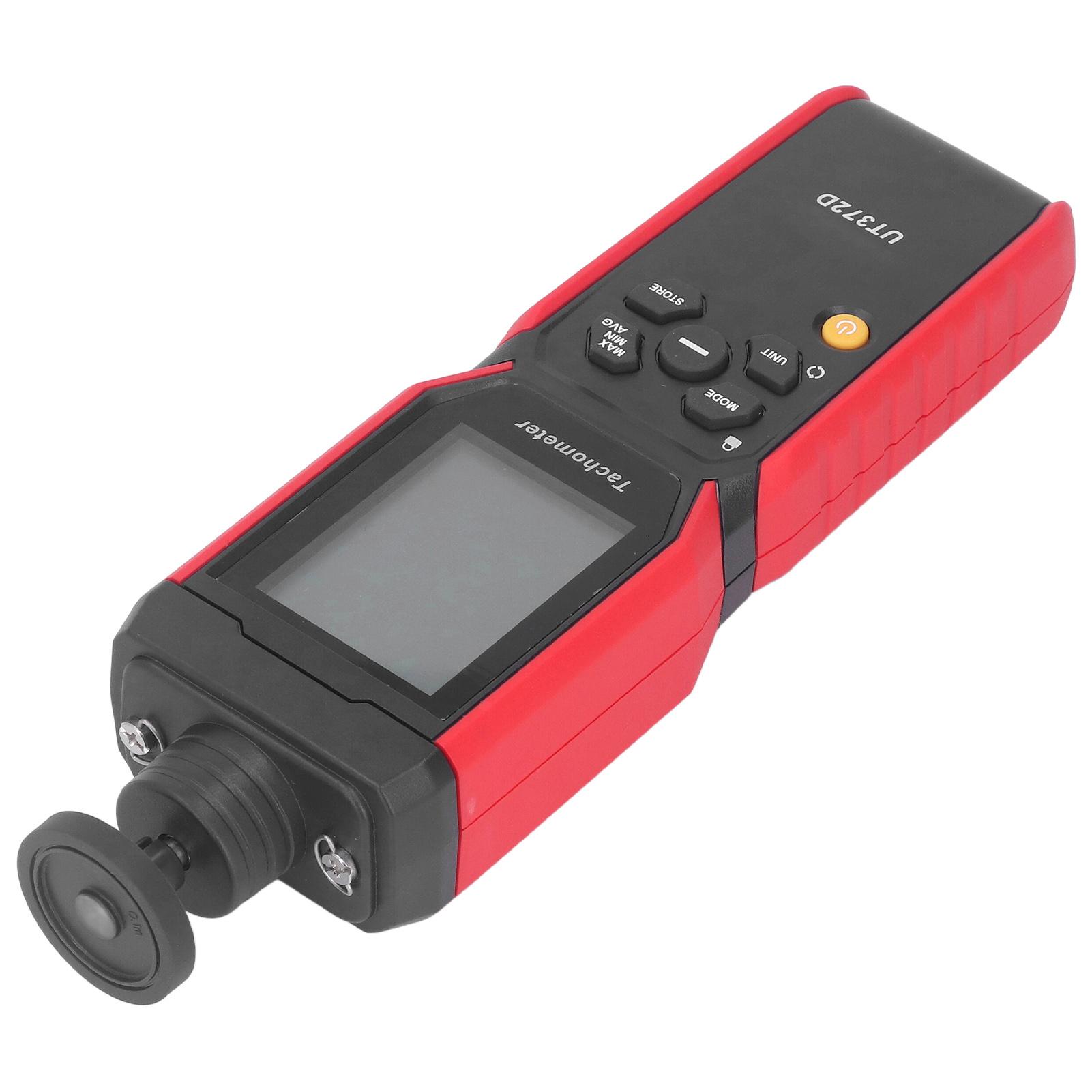 

Цифровой тахометр, бесконтактный и контактный измеритель частоты вращения, ручной датчик оборотов UT372D