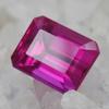 Natural Pink Sapphire Loose Gemstone Ceylon 22.5ct Emerald Cut Treated September Birthday Birthstone