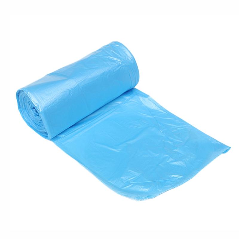 1 Rolle mit 30 Stück hochwertigen Einweg-Müllbeuteln für den Haushalt, Küchenmüllbeutel, Reinigungsmüllbeutel, Plastikbeutel