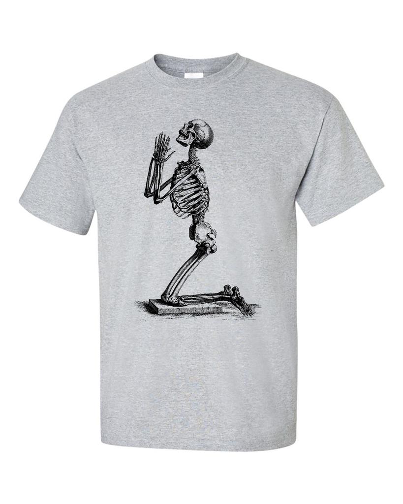 Praying Skeleton by William Cheselden TShirt