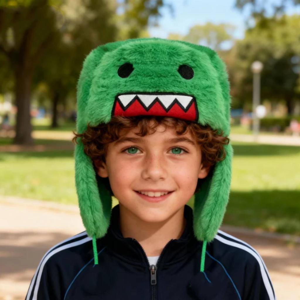 Domo-kun Head Hat Plush Toys Movie DOMO Toy Fans for Kids Halloween Gifts Cute Doll Game Fans Kids Birthday Xmas Gift Home Dec