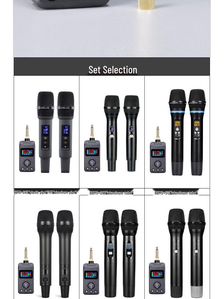 Bluetooth Wireless Microphone with Reverb: Universal DSP Anti-Feedback Mic for KTV Singing and Home Entertainment