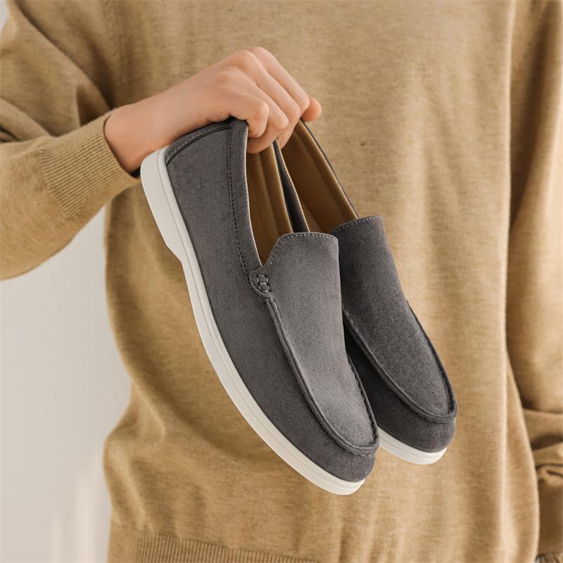 Outdoor Fashion Men's Casual Shoes Comfortable Male Loafers Non-slip Walking Sneakers Breathable Flats Driving Shoes Lazy Shoes
