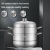 Supor 304 Stainless Steel Steamer Pot with High Arch Lid