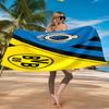 Club Brügge FC Wappen Strandtuch Mikrofaser Strandtuch, Leicht und Schnelltrocknend, für Sommerreisen, Schwimmbad Fan Geburtstagsgeschenk