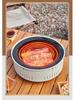 Multifunctional Outdoor Camping Tea-Boiling BBQ Grill with Small Charcoal Rack