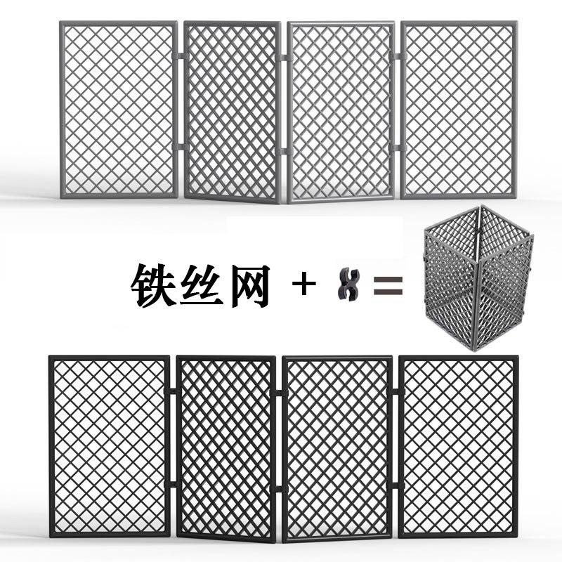 Military Doll Landscaping Accessories Parts Barbed Wire Free Assembly Scene Building Block Garage