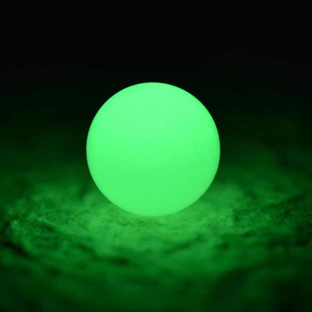 200pcs Round Soft Rubber Luminous Fishing Space Beads Glow Fluorescent In Dark 4-12mm More Size Choose Fishing Lure Bead Tools