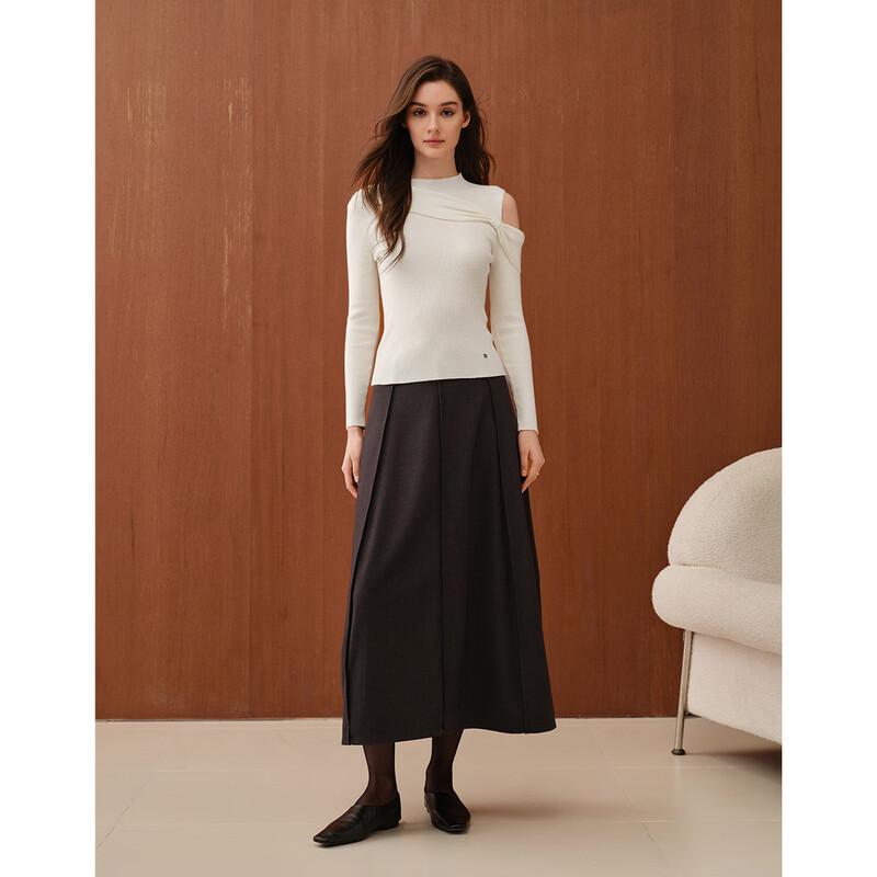 Giovanni Valentino Fashion Slim-Fit Mock Neck Knit Sweater