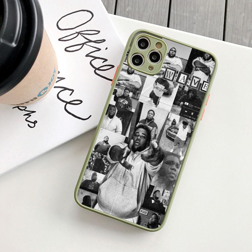

Rod Wave Rapper Cool Man Phone Case For IPhone 14 11 12 13 Mini Pro Max 8 7 Plus X XR XS MAX Translucent Matte Cover iphone 11pro max