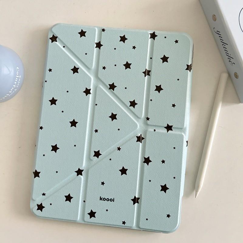 TPU IPad 10 Case With Star Magnetic Sleep/Wake Pen Slot 10.9 10th Gen 11 Models