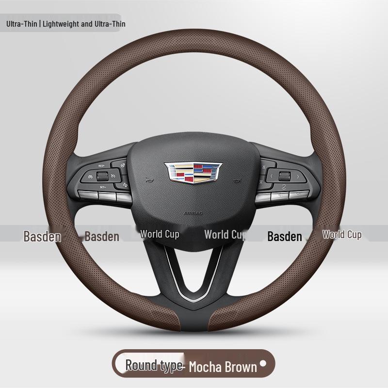 

Cadillac Steering Wheel Cover for XT4, XTS, CT5, CT4, CT6, XT5, XT6 Models 38cm
