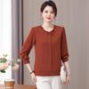 Stylish Casual T-Shirt for Middle-aged Women (Ages 40-50)