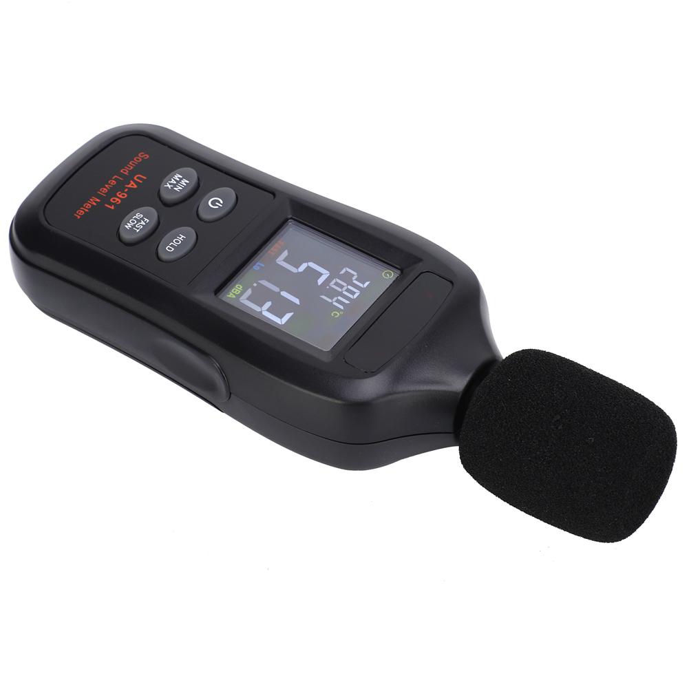 UA961 Portable LCD Digital Sound Level Meter Decibel Detector Noise Tester 35‑135dB
