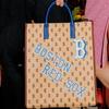 New MLB Artificial Leather Tote Bag, Shopping Bag, Handbag, Shoulder Bag Regular Unisex 3AORM053N-43SAS