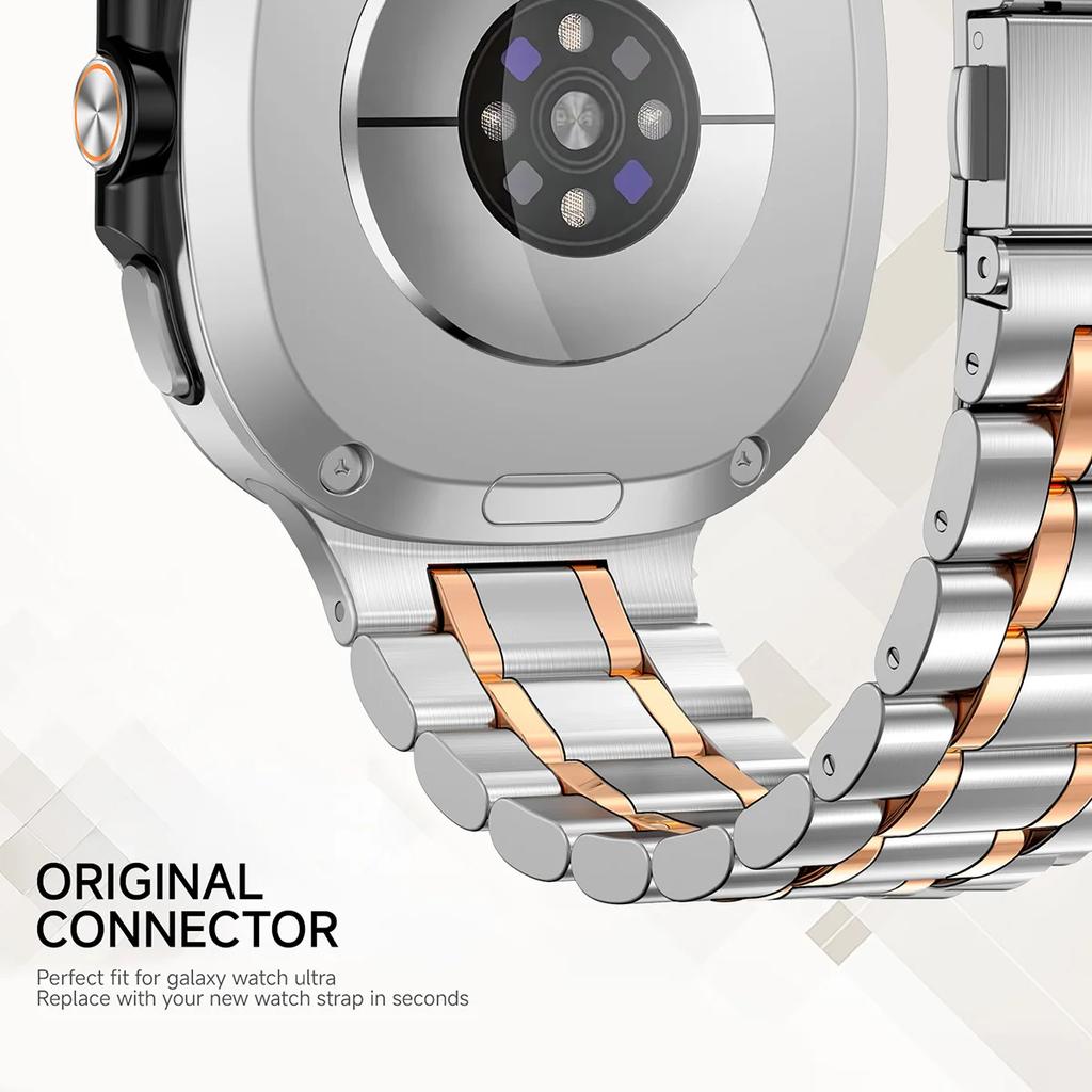 Metal Bracelet For Samsung Galaxy 8 40mm 44mm Stainless Steel Strap Luxury Bussiness Band For Galaxy 8 Classic 46mm Accessories