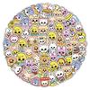 102 Skzoo Pcs Non Repeat Cute Cartoon Animal Head Emoji Stickers For Journal Diary Scrapbook K Pop Fans Craft Decor