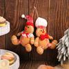Christmas Gingerbread Man Doll Xmas Tree Hanging Ornament Pendants Kids New Year Gift 2025 Christmas Decoration For Home Navidad