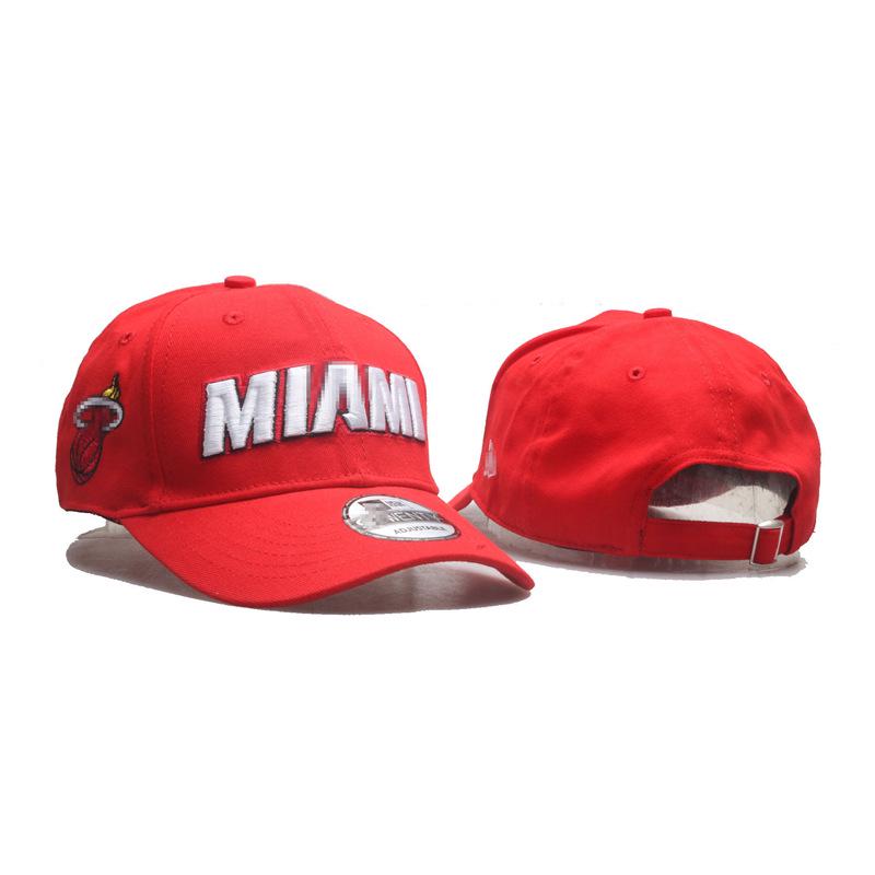 Embroidered Flat Brim NBA Cap for Men & Women - New American Hip Hop Style