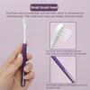 Yousheng Dog Toothbrush Kit Portable Teeth Care Ergonomic Design Oral Cleaning Soft Bristles Pet Dental Solution Toothpaste Kit Daily Use