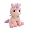 Pink Sitting Unicorn Doll Plush Toy Unicorn Doll Children Soothing Rag Doll Girl Birthday Gift