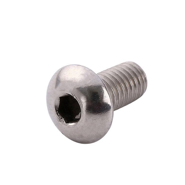 Quality Stainless Steel Button Head Hex Socket Screws GB7380