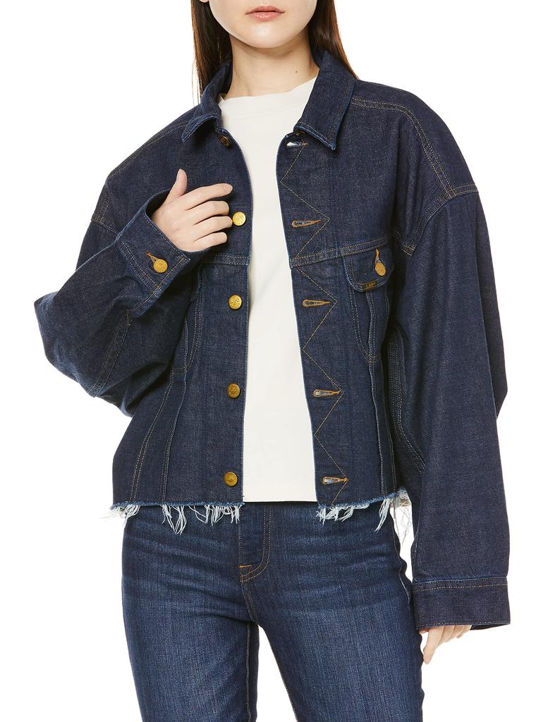 Lee Official Denim Size Women's Jacket, Navy, S, LL4639-300