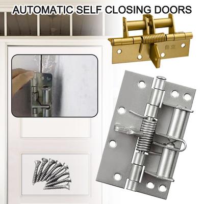 Charnières Ferme-Porte Automatiques Pour Armoire Penderie Charnières à Ressort Démontables Multifonction Ferme-Porte de Positionnement