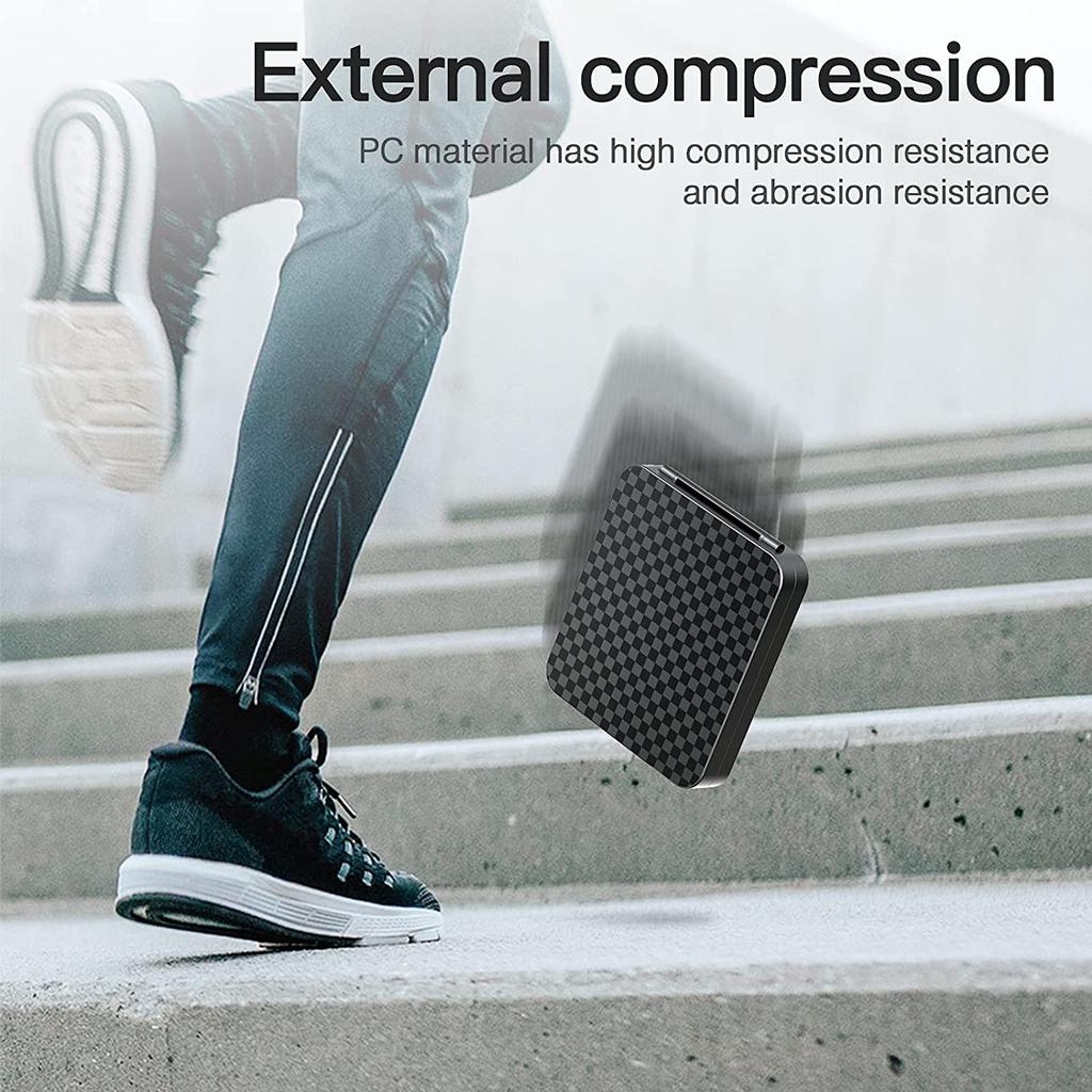 Spielkartenhülle für Nintendo Switch Spiele, Schutzhülle Switch Aufbewahrungstasche mit 4 Joy-Con Daumenvertiefungen