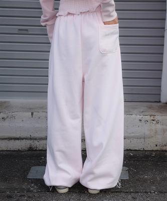 ROSEFRANTZ Back Pocket String Sweatpants [Pink]