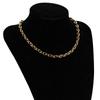 1Meter Stainless Steel Carving Rolo Cable Curb Chains for Gold Color Necklace Choker Bracelet Jewelry Making DIY Components