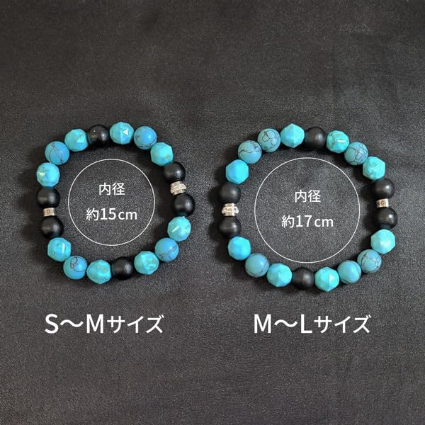 COLANCOLAN FORCE 4 Turquoise Size Negative Bracelet, Blue, M-L, Ions, Relaxation.