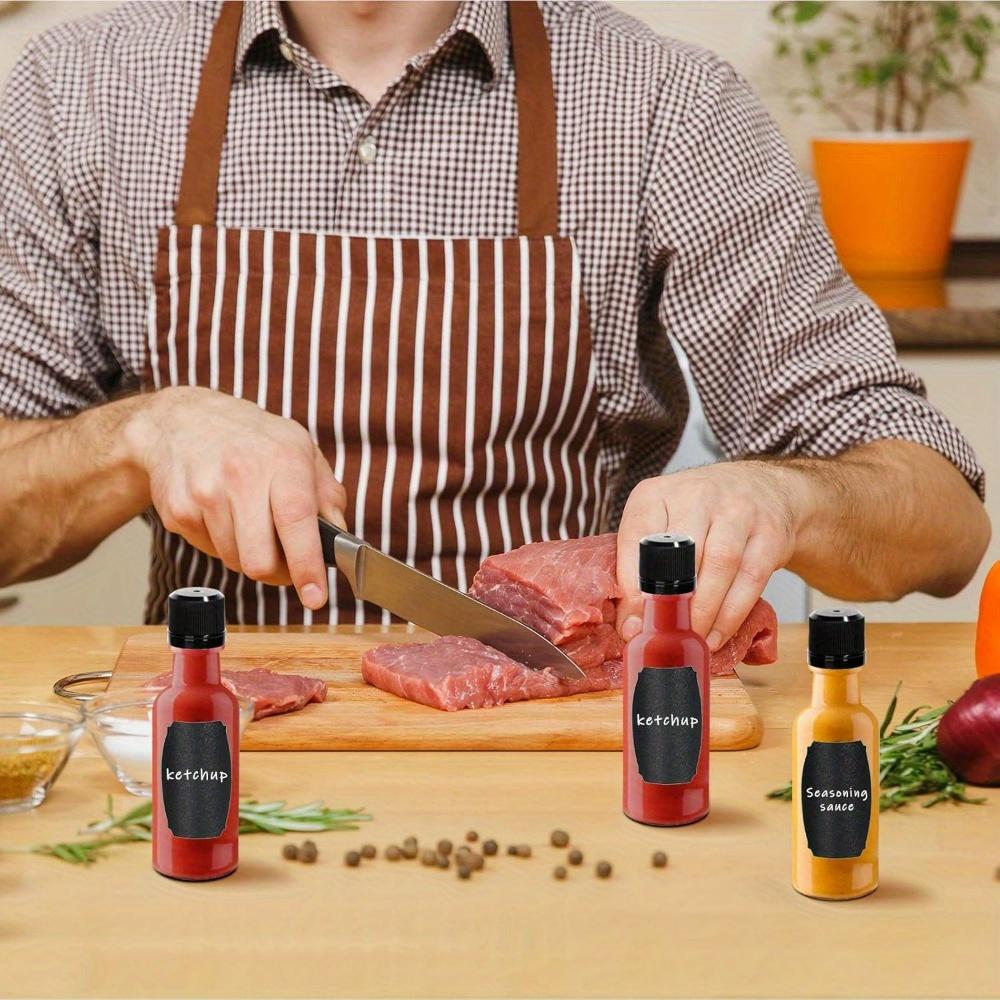 50 ks Mini plastové lahvičky na likér, 2oz lahvičky na panáky s uzávěry Malé plastové lahvičky na alkohol Potravinářské nepropustné nádoby