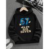 Spring Autumn 67 Print Women's Hoodie Funny Pullover Fashionable and Fun Sweatshirt Men's Hoodie Top