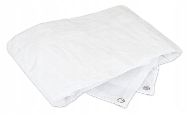 White tarpaulin cover 2x3m Durable protection