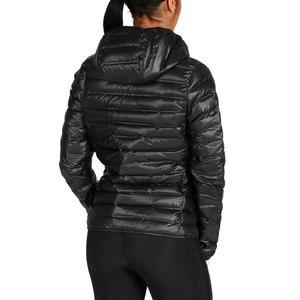 Adidas Terrex Lite Péřová Bunda Pohodlná Teplá Dámská Bunda s Kapucí Černá CE6478