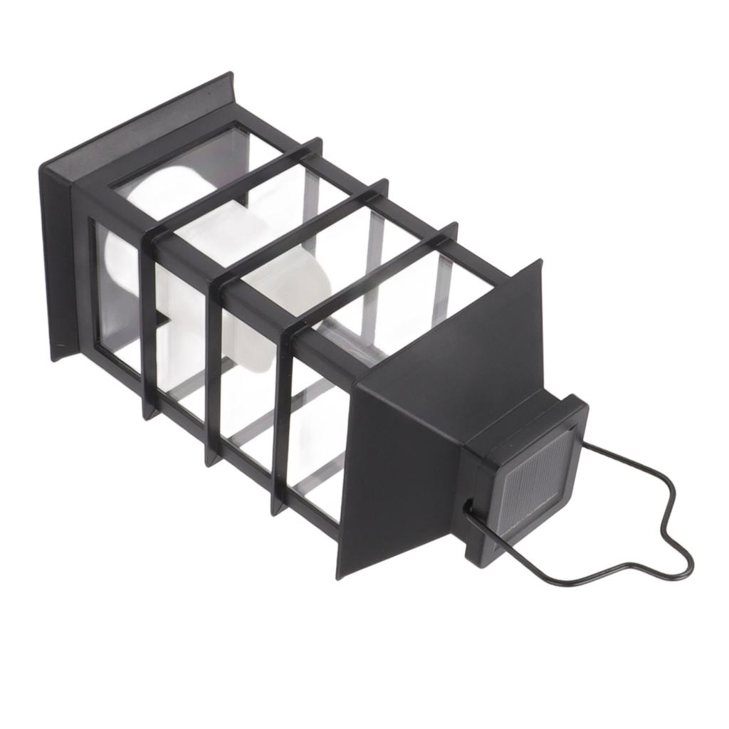 2Pcs Solar Hanging Lantern Candle Design LED Solar Outdoor Light Decor for Pathway Yard Lawn