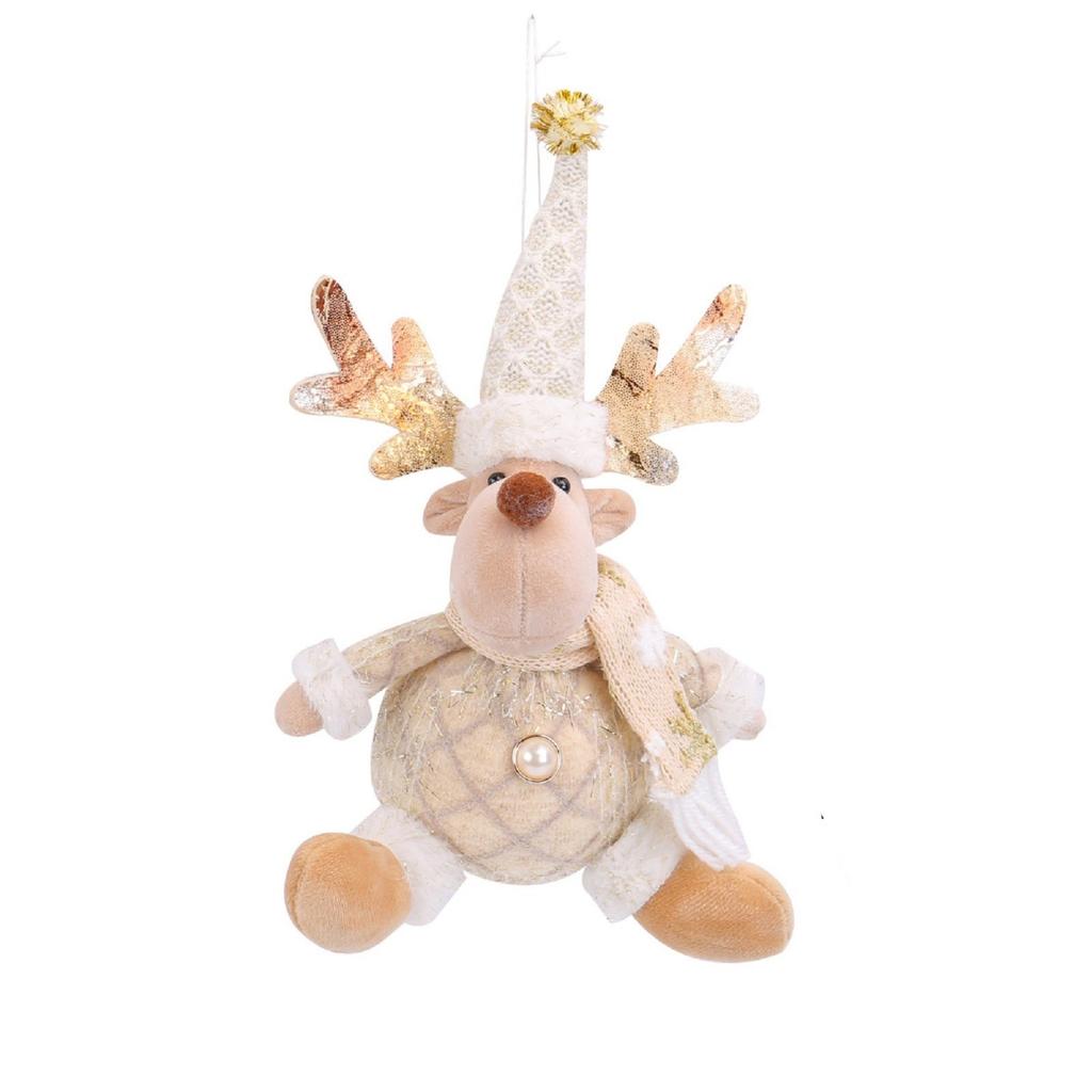 Christmas Elk Doll Window Scene Decoration Doll