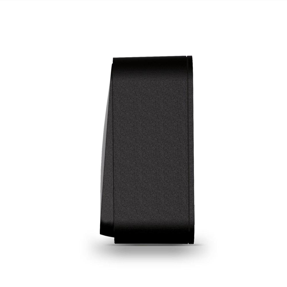 Surface-mounted 1-pole 1-way Ip20 Matte Black Videx Binera