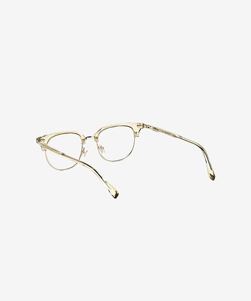 Techeuoaiweeo Mark Eyeglass Frames C4 Lightgray&Silver