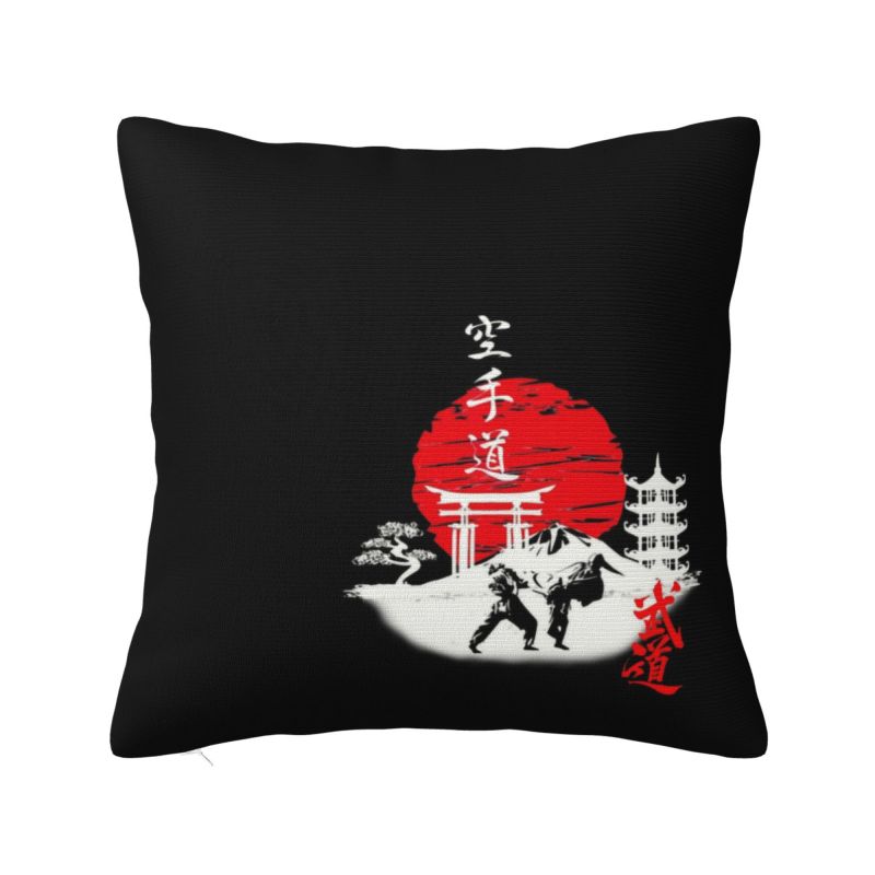 Kyokushi Karate Cushion Covers Martial Arts Soft Nordic Throw Pillow Case Home Decoration