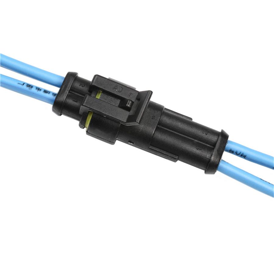 708X Waterproof Sealed Electrical Wire Connector Plug Kit 12A For Car Truck Boat