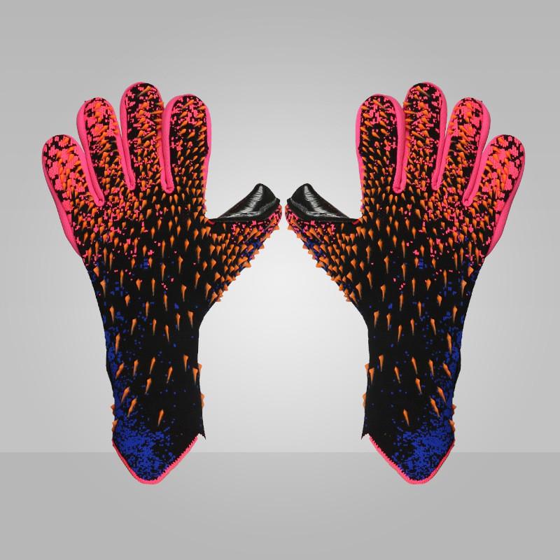 Professionele Voetbaldoelmanhandschoenen Kinderen Jeugd Voetbaltraining Met Dikke Latex Handpalm Antislip Grip