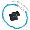 Silver Bracelet with Blue Crystals, Silver 925