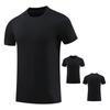 Mens Short Sleeve Running T-shirt Gym Jogging Sports Tops Male Fitness Sweatshirts High Quality Breathable Muscle Fit Sport Tees