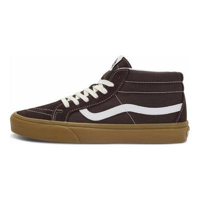 SK8 Mid 'Brązowo-Białe z Gumową Podeszwą' Vans VN0A391FCHC