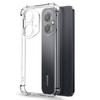 NORTHJO For Honor 400 5G (Global) Case Four Corner Shockproof TPU Clear Phone Cover with Tempered Glass