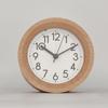 Simple solid wood alarm clock, original wood clock, creative luminous alarm clock, perfect for students who sleep in or are lazy.